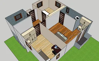Casa  4 camere,2 bai,136 mp, 550 mp teren zona Corunca - Poză 15