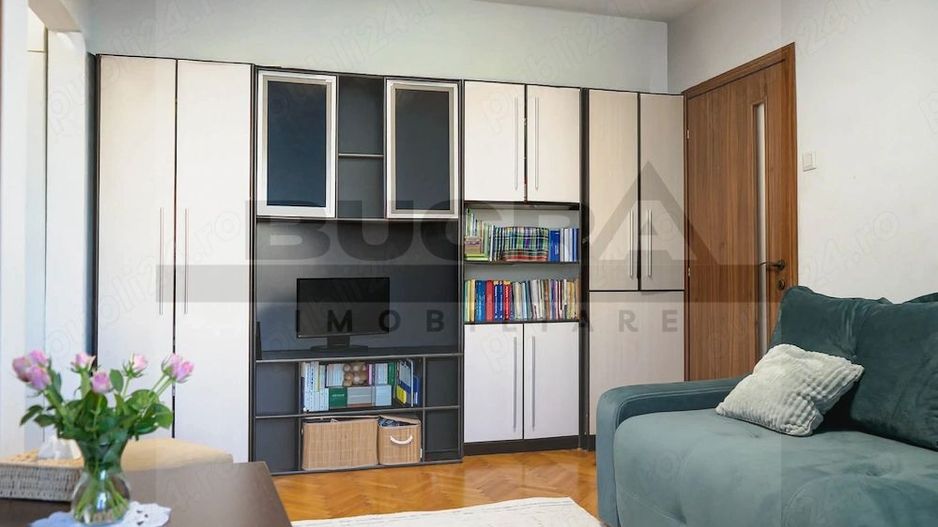 Apartament 2 camere, 39 mp, etaj intermediar, zona Piata Hermes - Poză 7