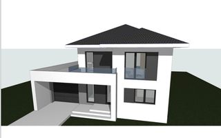 Casa individuala cu garaj, teren 550 mp., Selimbar -Tineretului - Poză 2