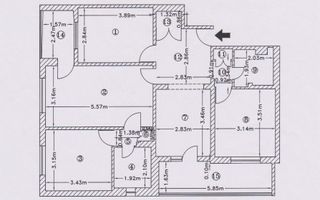 De vanzare Apartament 4 camere, Sector 4, Bucuresti - Poză 9