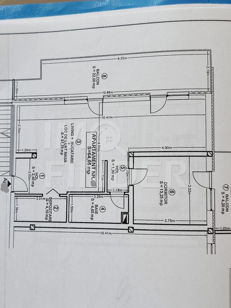 Apartament 3 camere cu Terasa de 22mp Buna Ziua - Poză 8