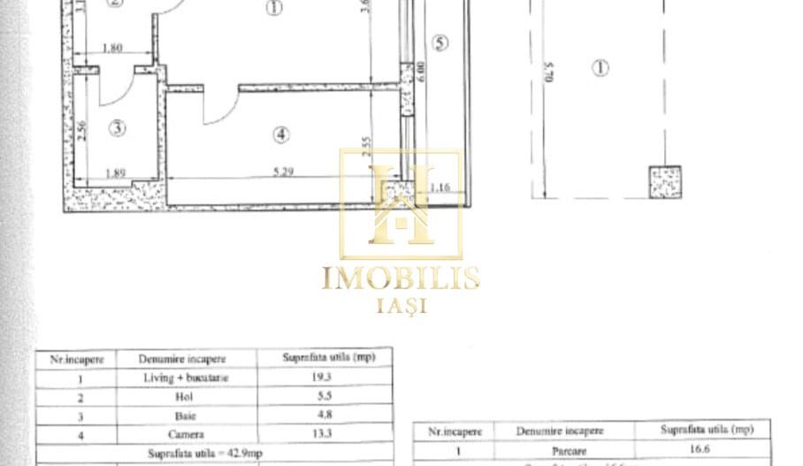 Apartament 2 camere SD si parcare subterana- Complex Himson Tatarasi - Poză 7