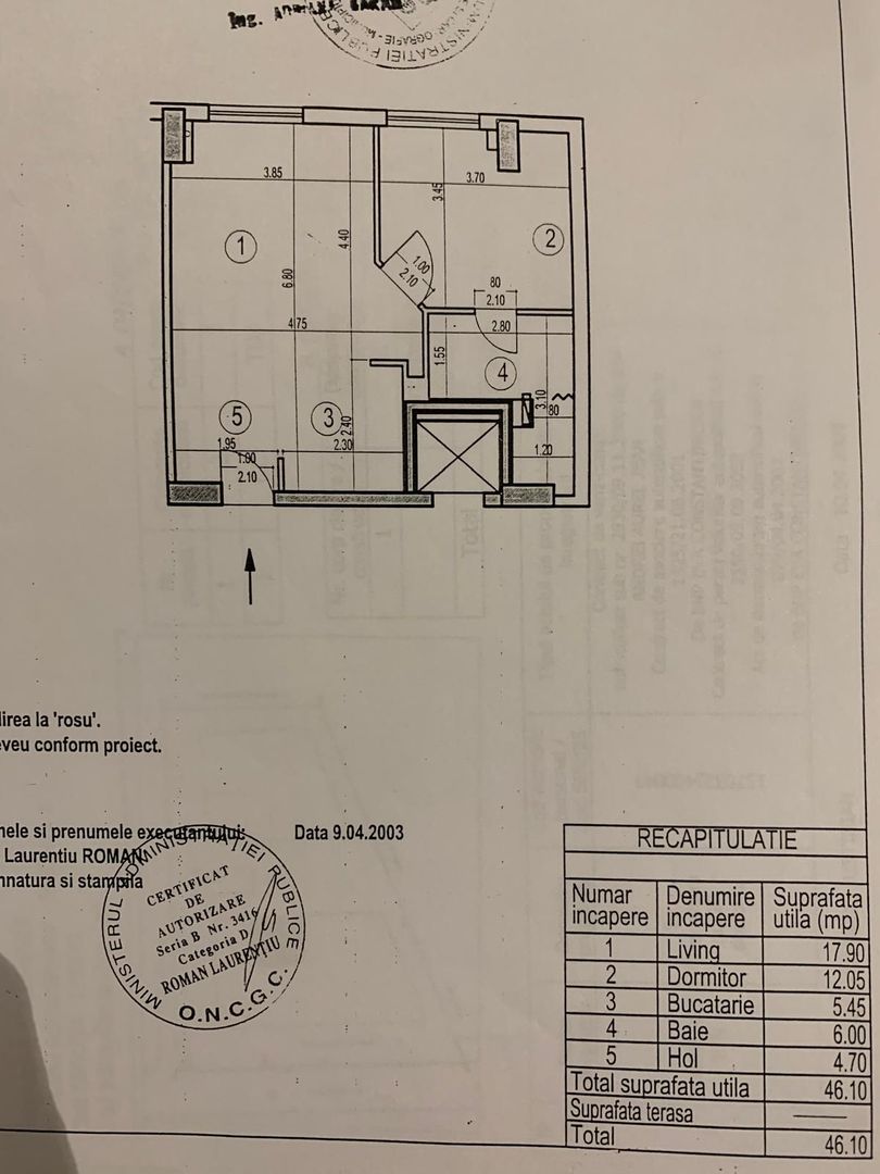 2 camere | Herastrau | Aron Cotrus | bloc boutique 2003 - Poză 7