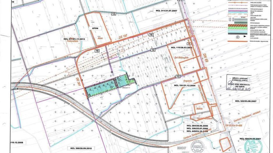 Teren Industrial cu PUZ zona Mahle - Poză 1
