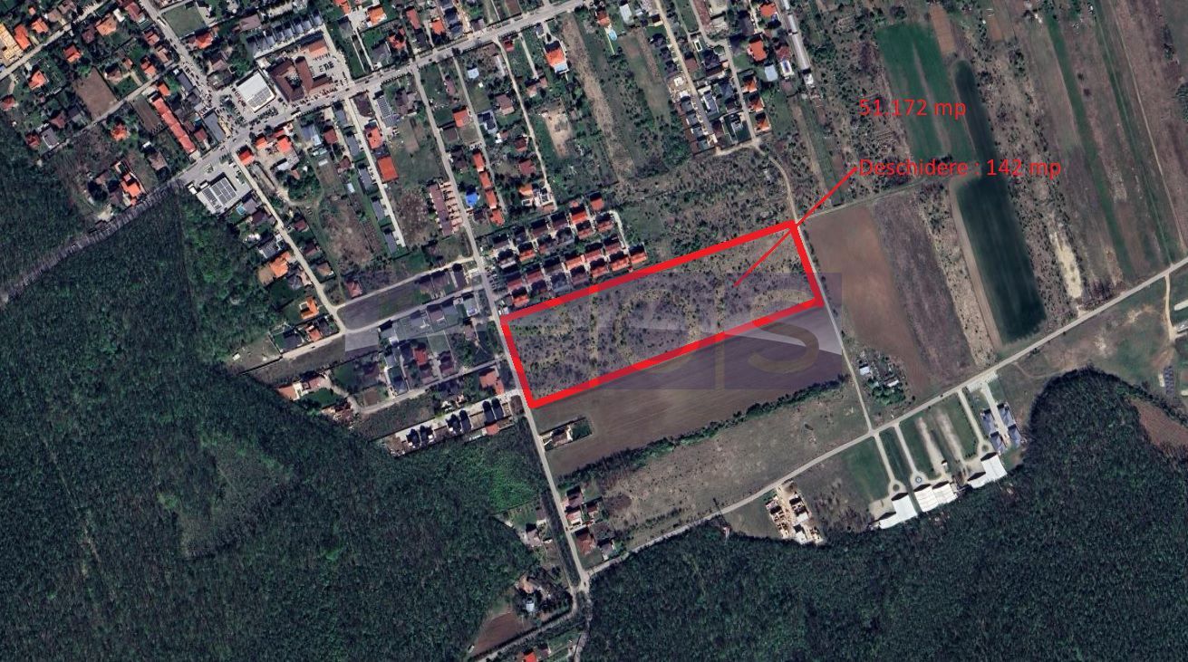 Oportunitate Corbeanca | 51.772 mp | deschidere 142 mp | utilitati - Poză 1