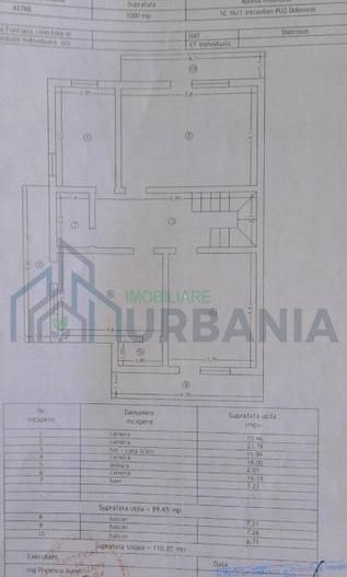 Casă la roșu, Dobrovat, Iași, 167 mp, P+1, garaj cu acces intern și extern - Poză 3
