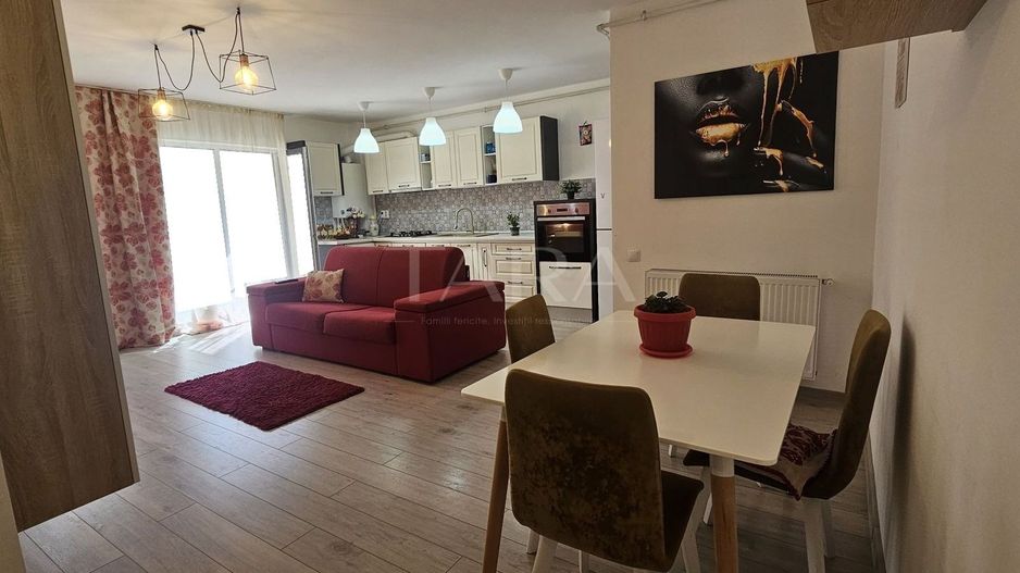 Apartament complet mobilat și utilat în ansamblul nou– Florești. - Poză 3