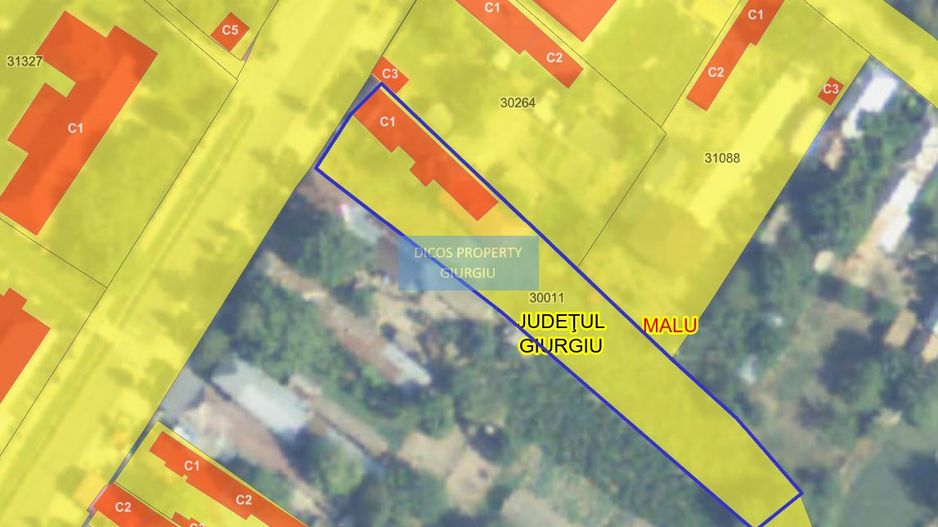 De vânzare casă 180 mp în satul Malu, Jud. Giurgiu – 1600mp teren - Schiță 12