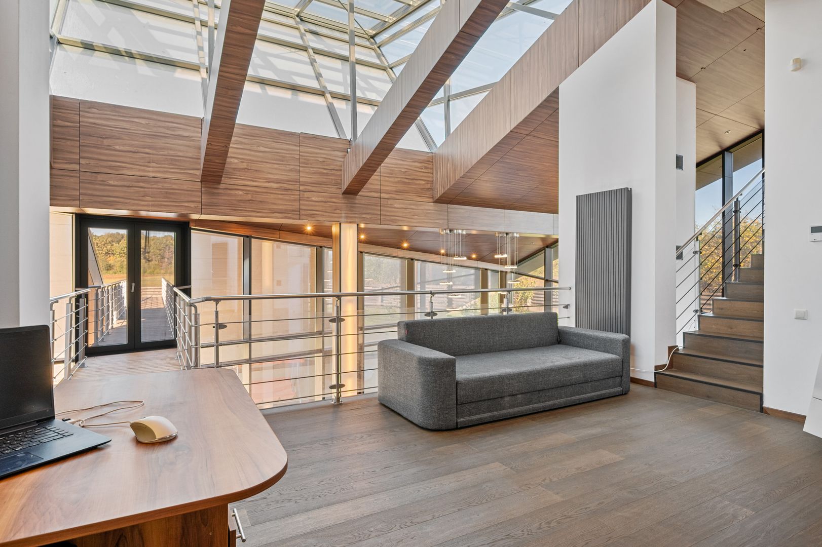 Vilă Futuristă: Eleganță & Inovație la limita pădurii, piscină, 4500mp - Poză 19