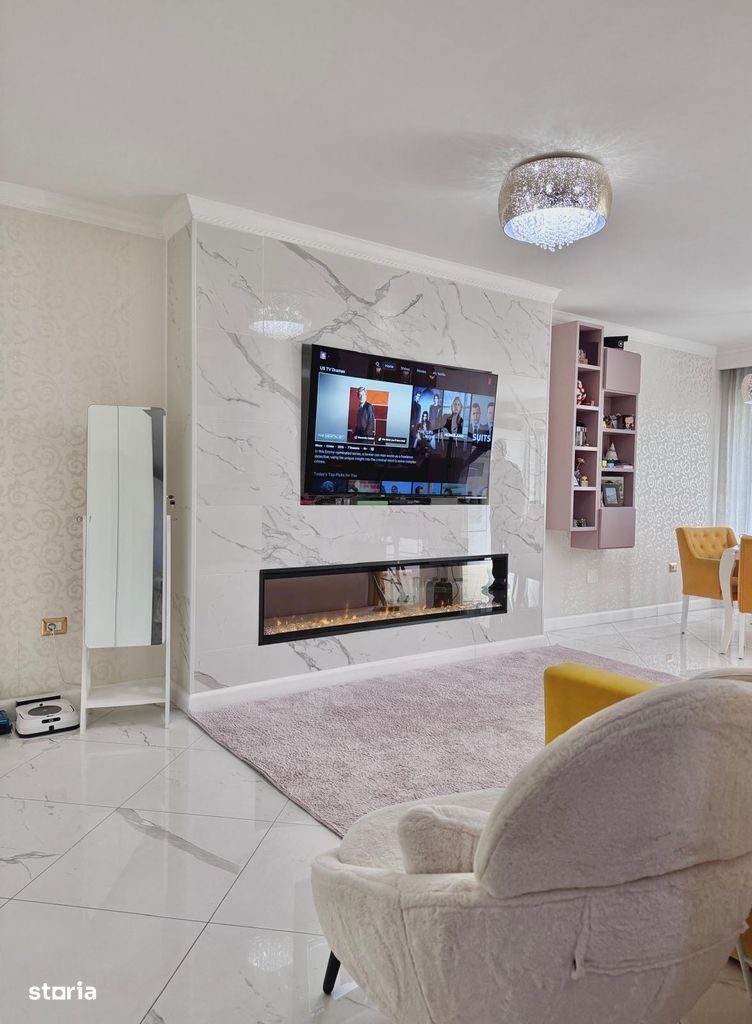 Apartament cu 3 camere, finisaje de lux, în apropiere de Baza Sportivă - Poză 1