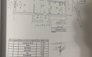 3 camere, decomandat, et. 3/4, Gradinari, 69mp, bloc '80! - Poză 1