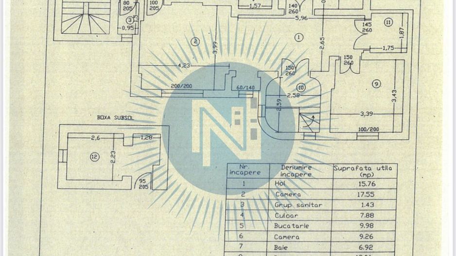 Spatiu in vila 200 mp utili Dorobanti Capitale - Schiță 10