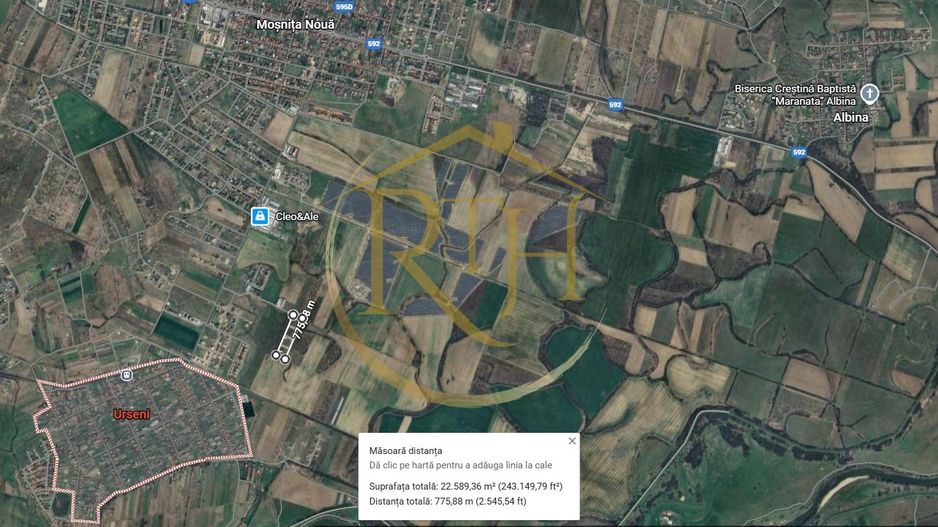 De vanzare parcele teren intravilan in Urseni  pentru constructii rezidentiale. - Poză 6