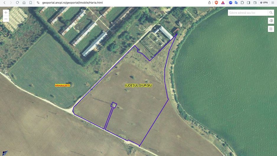 Teren extravilan Mihailesti 15 ha - Poză 9