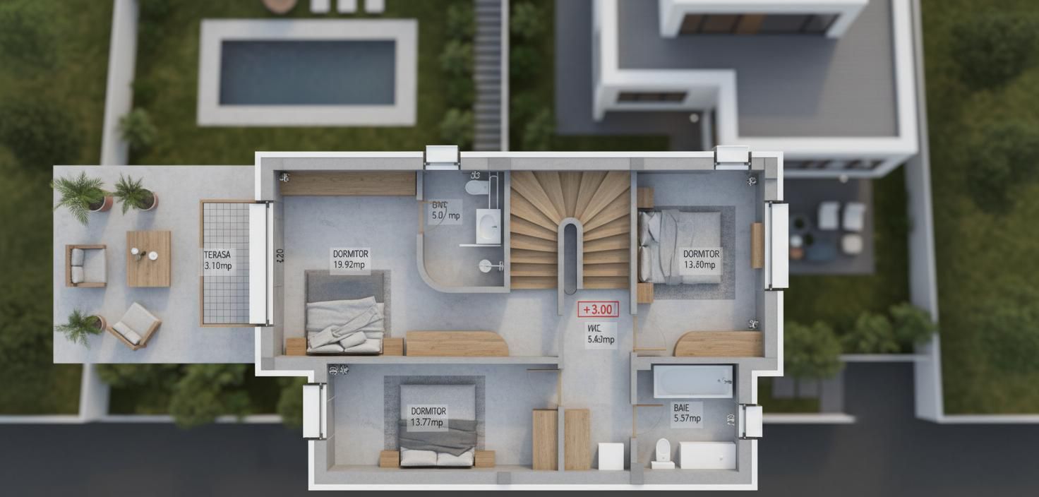 Teren cu autorizatie de construire | langa padure - Poză 3
