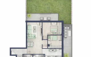 Apartament 3 camere si terasa  - Turnisor, Sibiu - Schiță 13