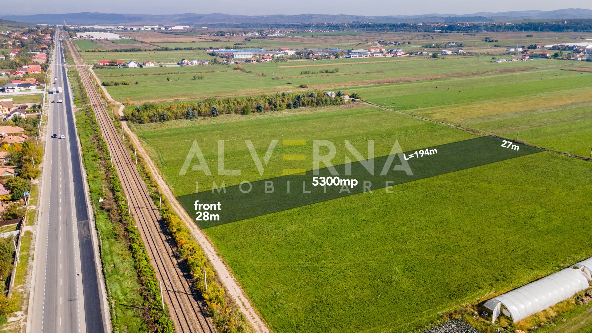 COMISION 0% - Teren intravilan - 5300mp - DN1C - Jucu de Mijloc - Poză 1