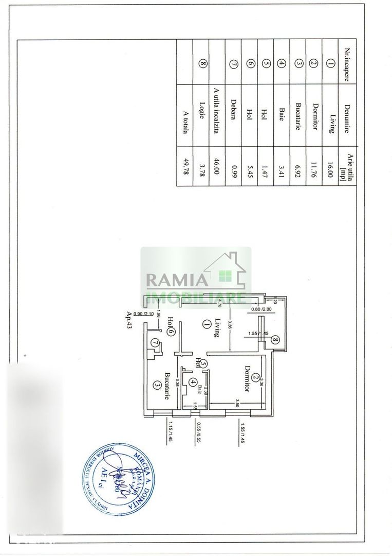 Apartament 2 camere complet renovat Bd. Vlahuță, panoramă spre Tâmpa - Poză 12
