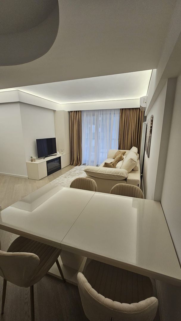 Apartament 3 camere superb mobilat – Pipera- Cortina North| Loc de parcare&boxă - Poză 4