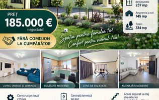 CASA individuală P+1E cu teren 334 mp, VASLUI - zona KAUFLAND;