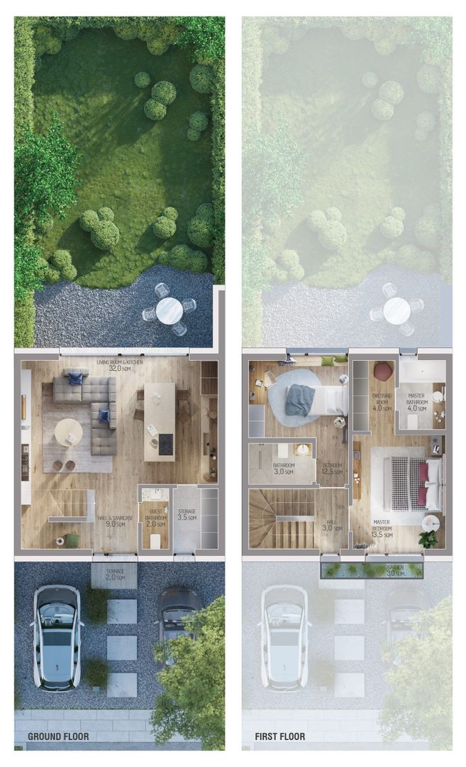 VILA P+1 | AMBER FOREST | 3 CAMERE | CONSTRUCTIE N-ZEB - Poză 29