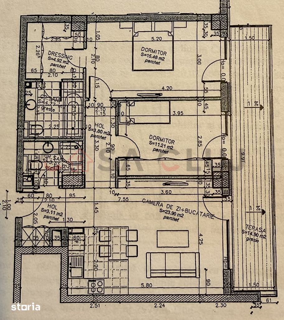 3 camere moderne, Buna Ziua, Cluj-Napoca - Poză 15