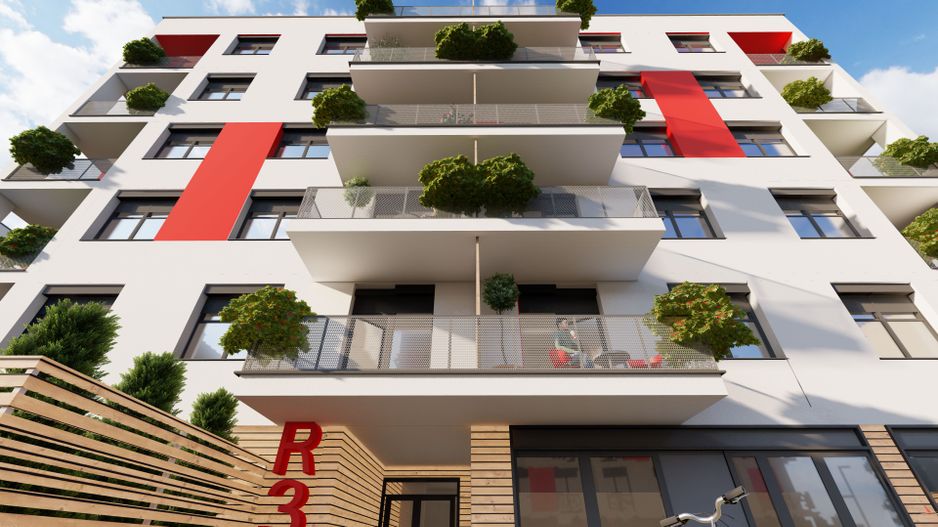 Apartament nou cu un dormitor la ARED CITY cartier RED9 IMAR - Poză 1