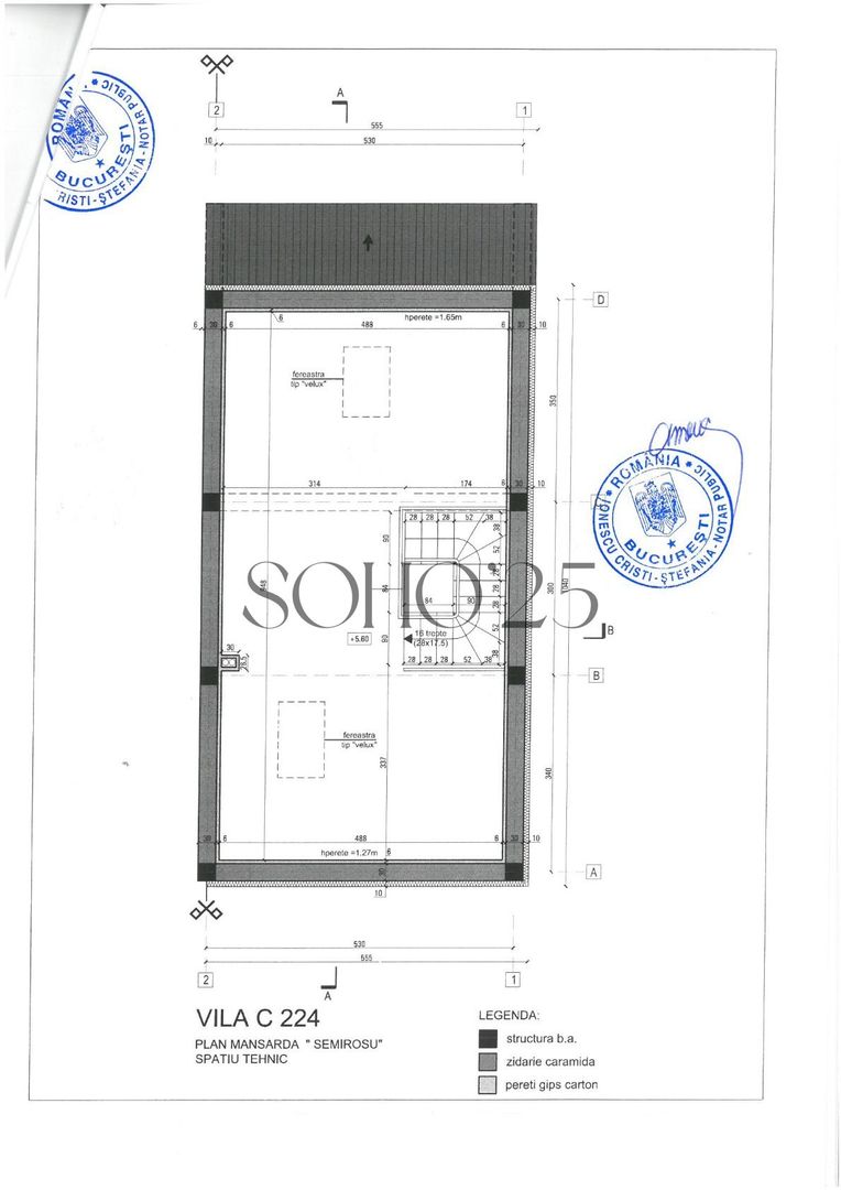 Casă tip duplex P+1+M de vânzare – Trend Residence - Schiță 28