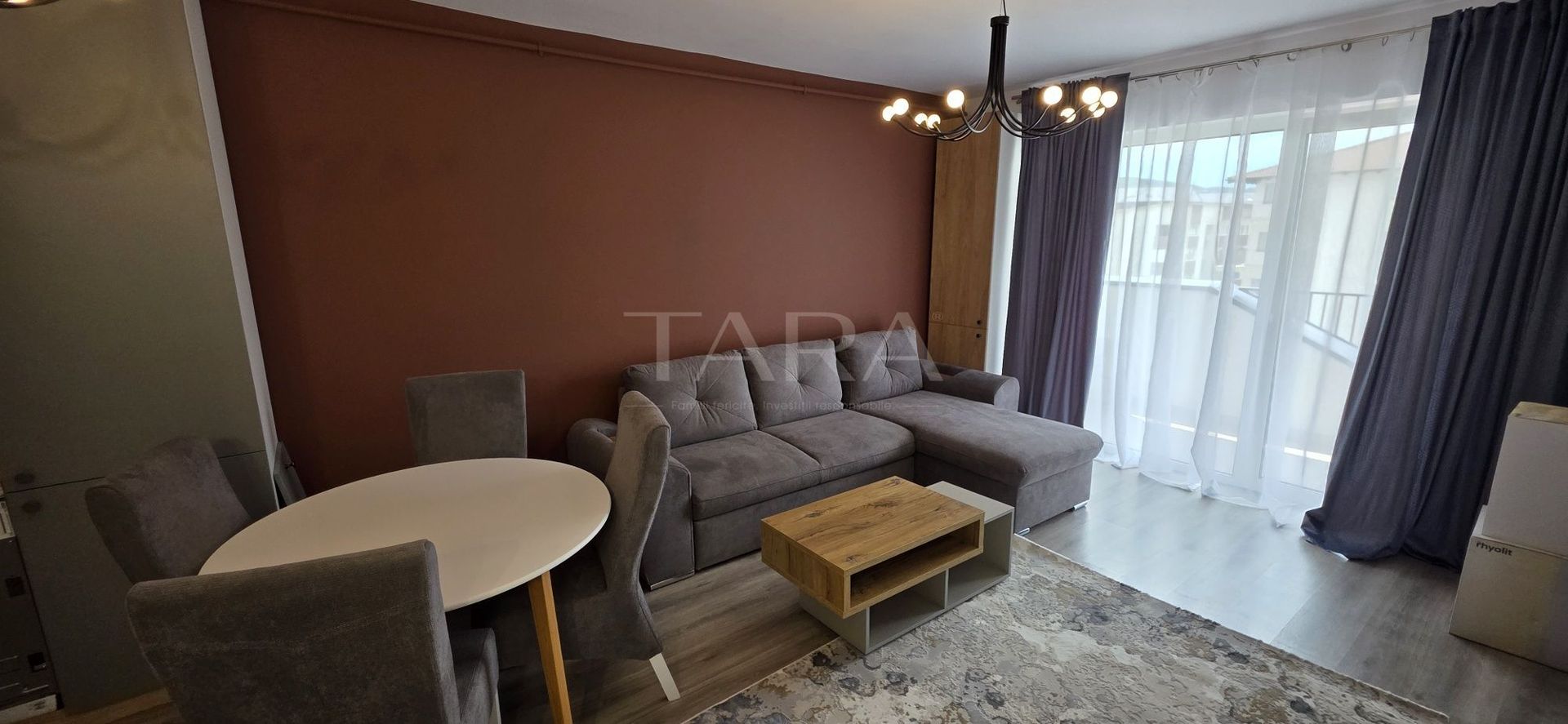 Apartament 2 camere, Florești Centru, bloc nou, complet mobilat. - Poză 2