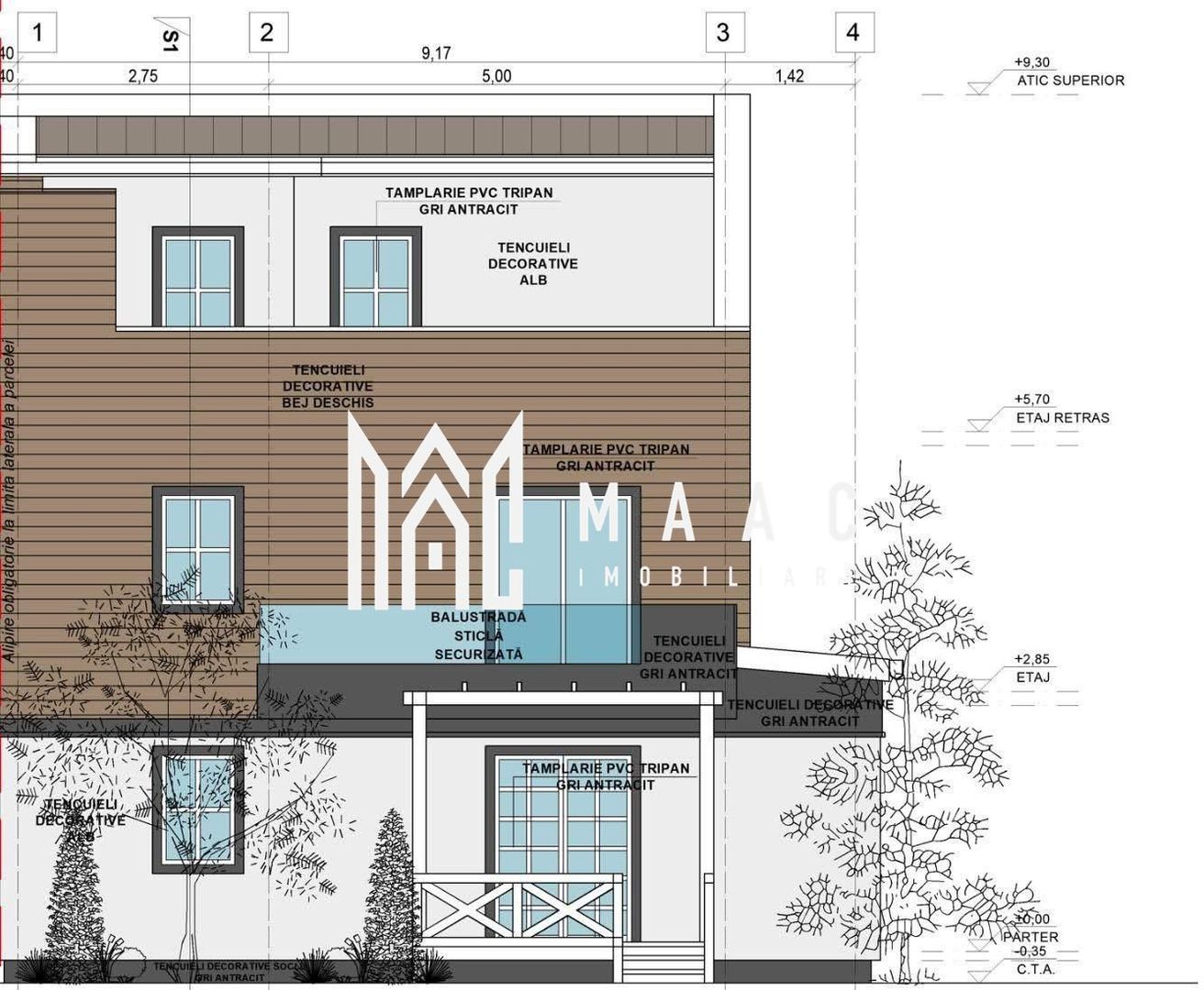 Duplex modern | 4 camere |  Zona Gusterita | Comision 0 - Poză 2