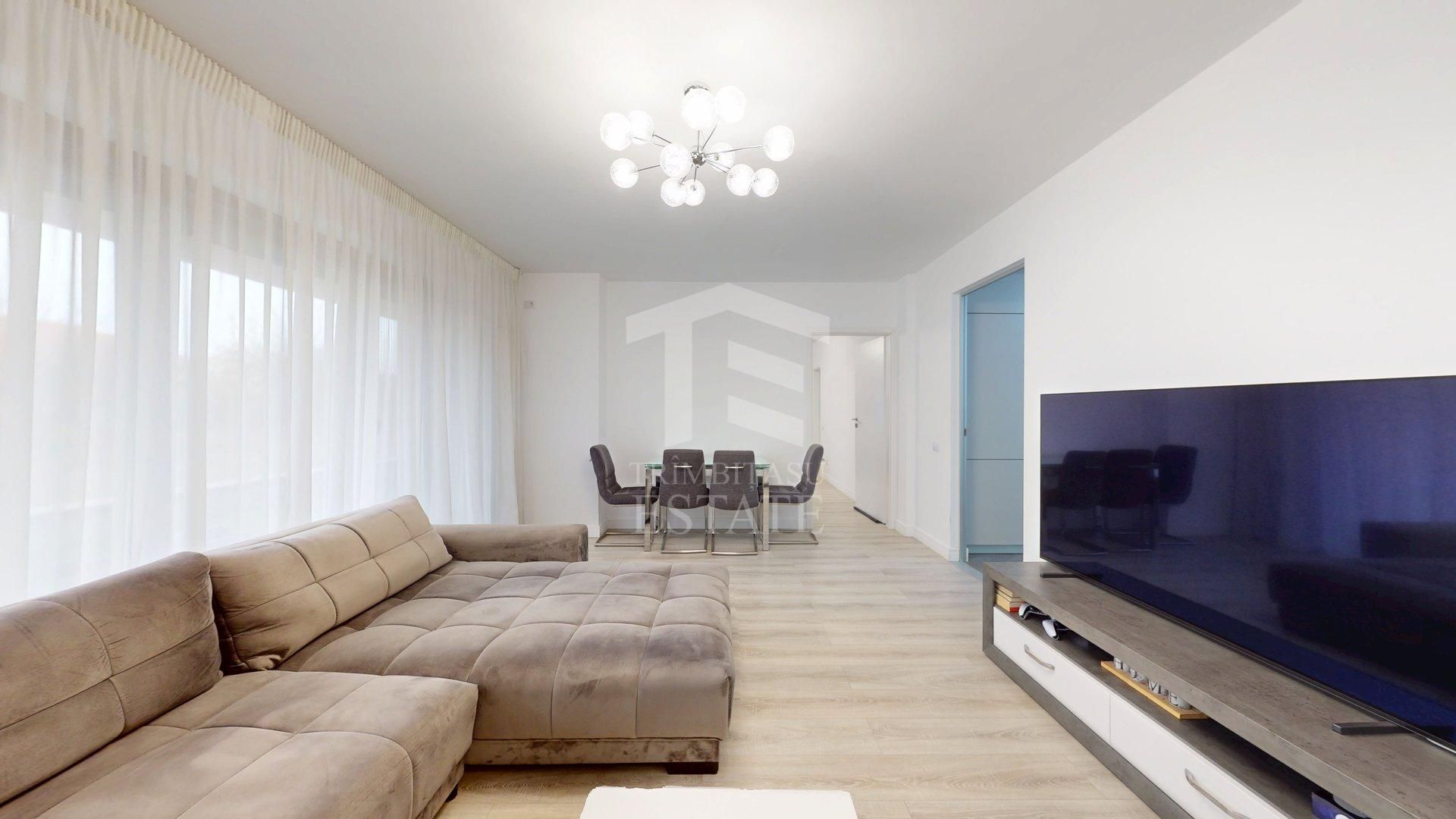 Apartament 3 camere, 77 mp + curte 32 mp, parter – Otopeni - Poză 19