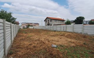 Teren intravilan imprejmuit cu gard de beton de vanzare - Poză 5