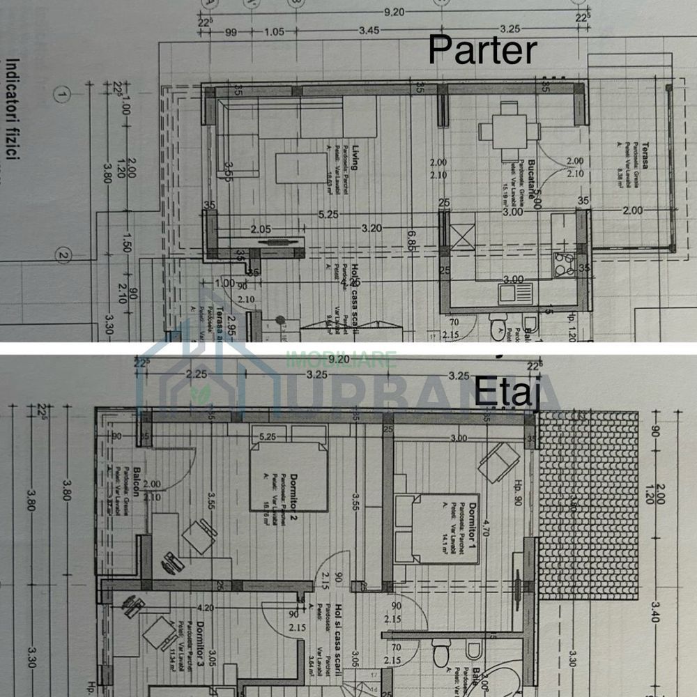 Duplex de vânzare, Valea Adâncă, 113 mp utili, complet mobilat - Poză 8