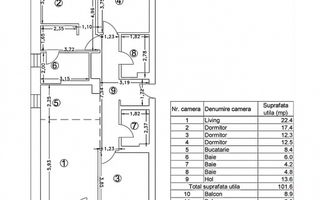 Apartament 4 camere Aviației | Loc de parcare - Poză 10