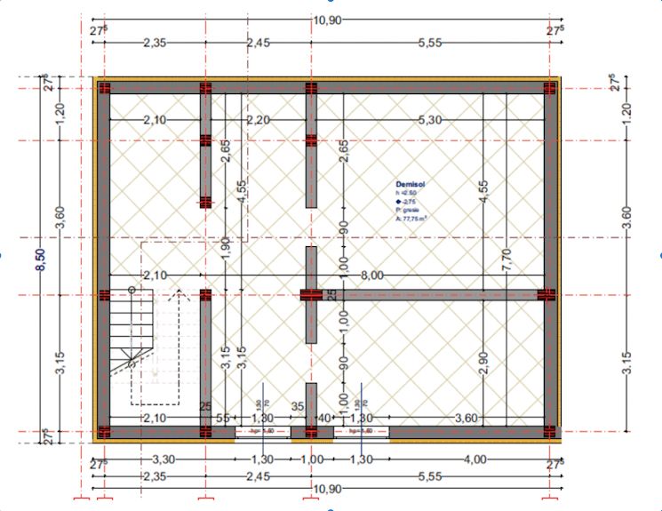 0% comision | Casă cuplată | arhitectură contemporană | Feleacu - Schiță 3