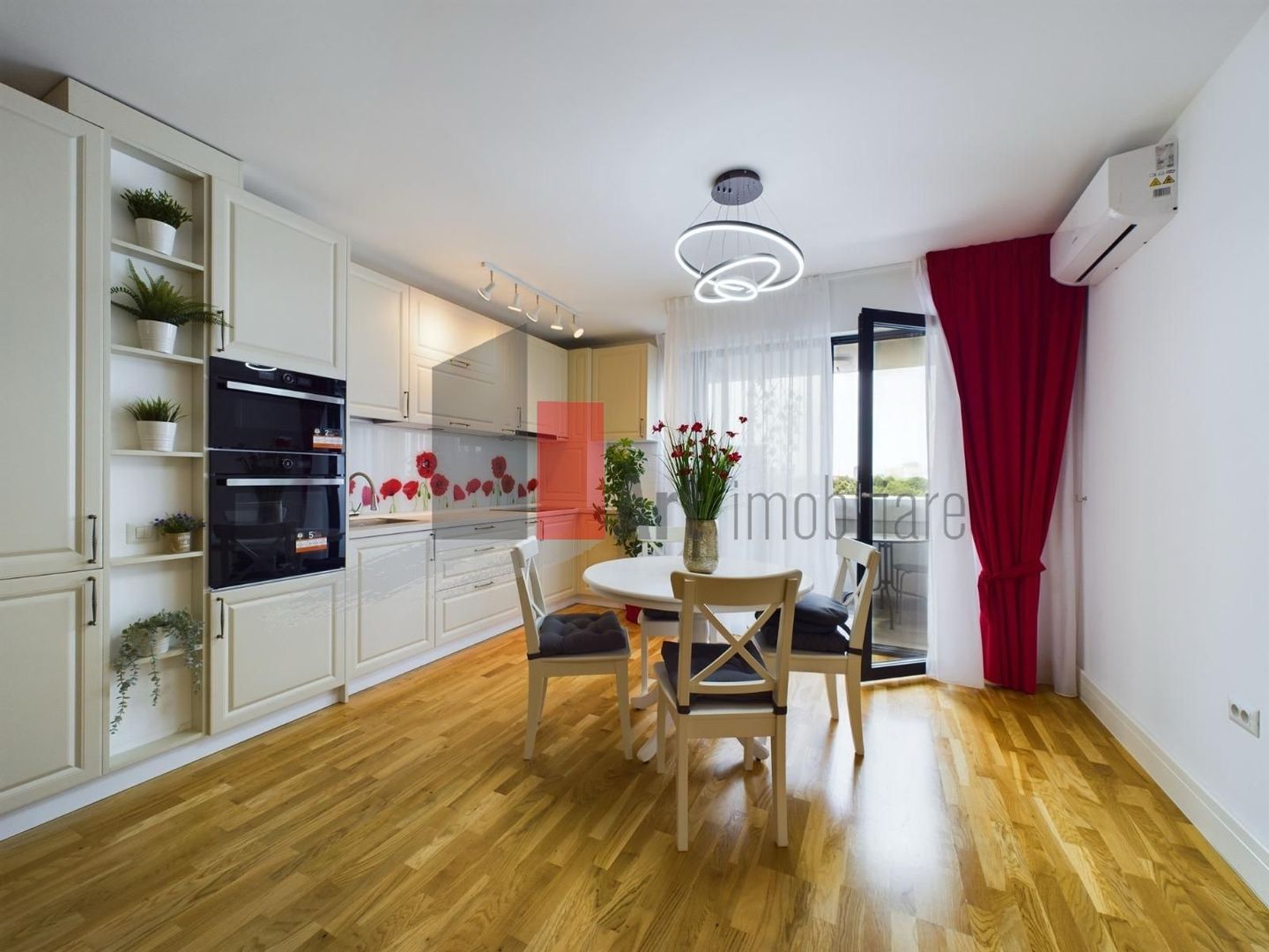 Apartament cu 2 camere de inchiriat-Floreasca-cu centrala+1-2 locuri de parcare - Poză 8