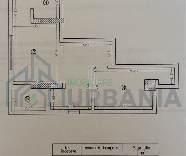 Apartament 2 camere, zona Palas, Iași – etaj 4/7 cu lift - Poză 3
