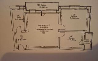 Apartament 3 camere + garaj opțional, Florești – zona Poligon. - Poză 1