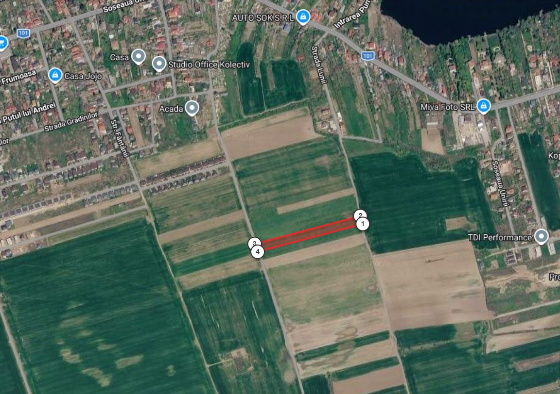 Teren 7,153mp Balotesti / Strada Amurgului - Poză 3