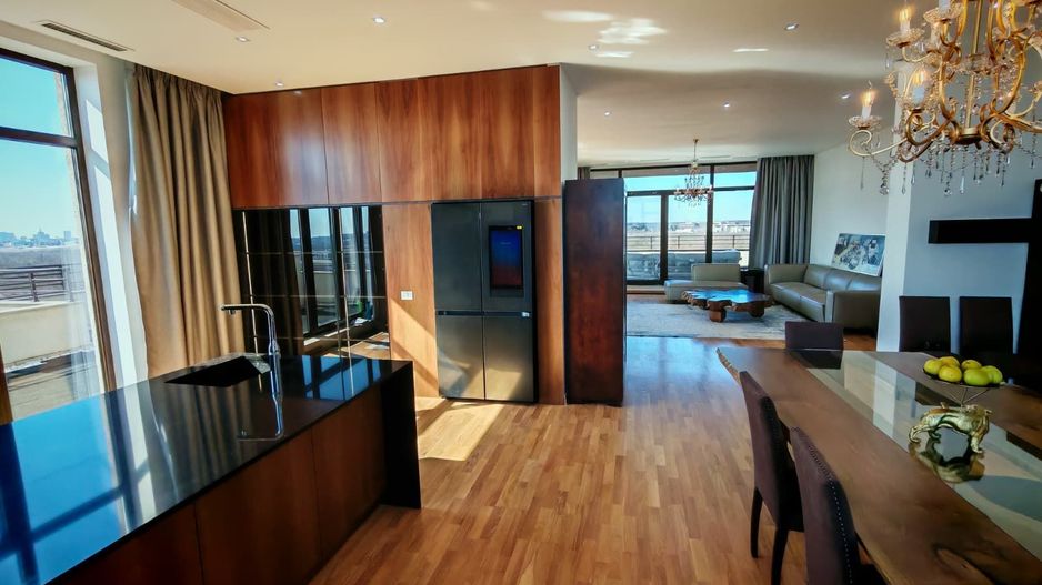 Penthouse 5 camere 250 mp lângă Ambasada SUA , zona Băneasa București - Poză 4