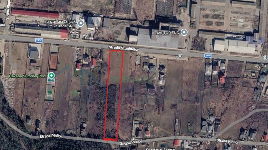Teren de vânzare în Tomesti, Iași – 5840 mp, intravilan - Poză 1