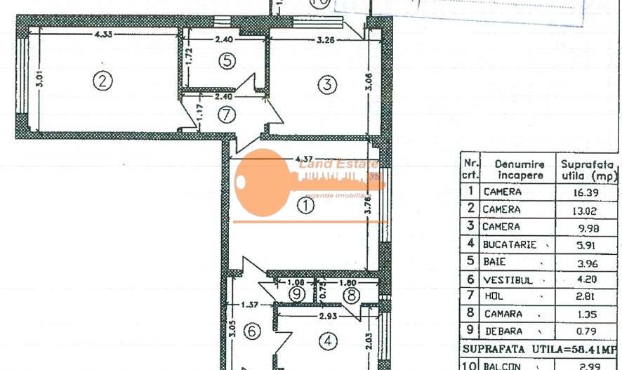 Apartament 3 camere Calea Grivitei - Poză 9