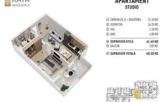 PLATA IN RATE! Apartamente noi, COMISION 0! - Poză 20