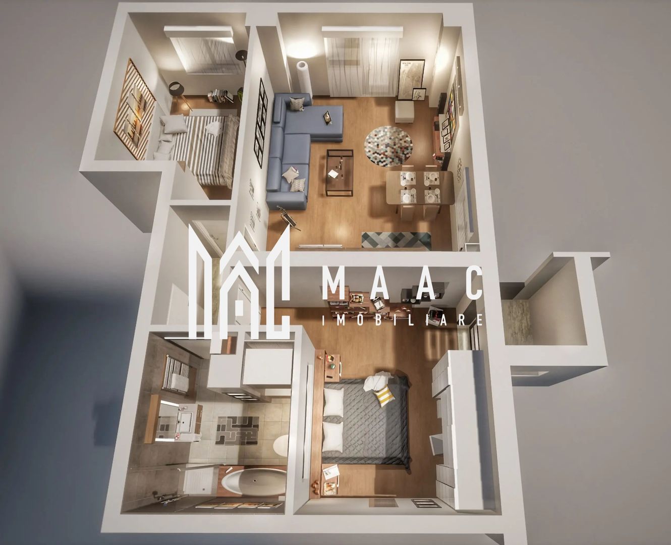 Apartament 3 Camere la Cheie I Direct de la Dezvoltator - Poză 4