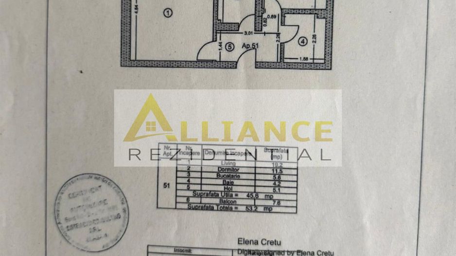 Apartament 2camere /mobilat si utilat /metrou Berceni 15min - Poză 15