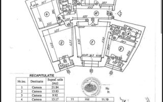 Unirii - Piata Alba Iulia I 4 camere I 99mp u. I Etj 6 I dec I 344 900 EURO - Schiță 32