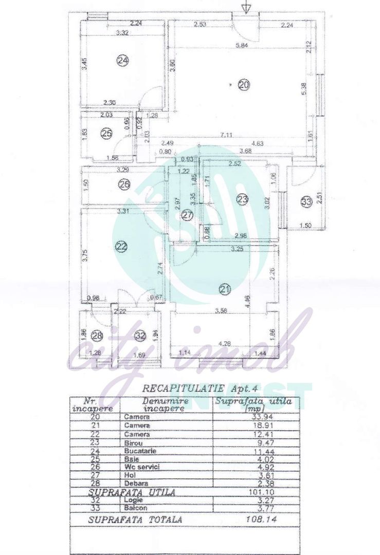 4 camere | Lângă Parcul Cișmigiu | Bloc boutique | 108 mp | Renovat Complet - Poză 3