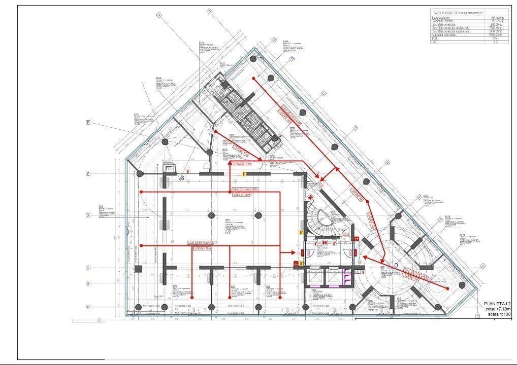 UNIVERSITATE BIROU  213 MP -730  MP - Poză 3