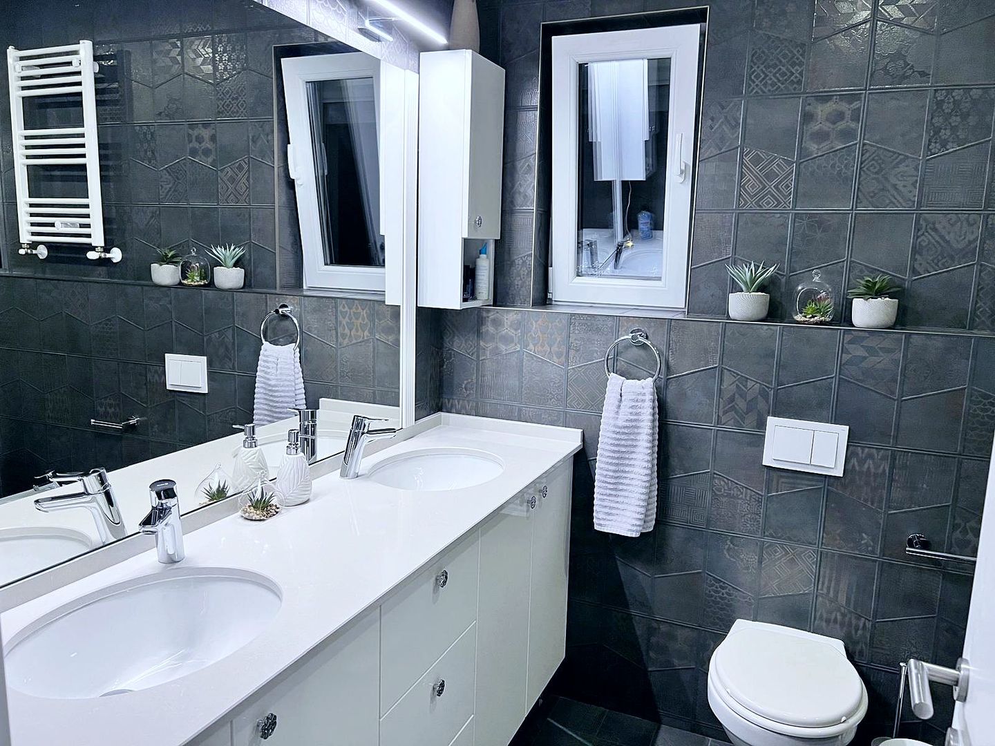 Duplex P+1+M mobilat, 127 mp, curte cu terasă, 3 parcări, Pipera - Voluntari - Poză 15