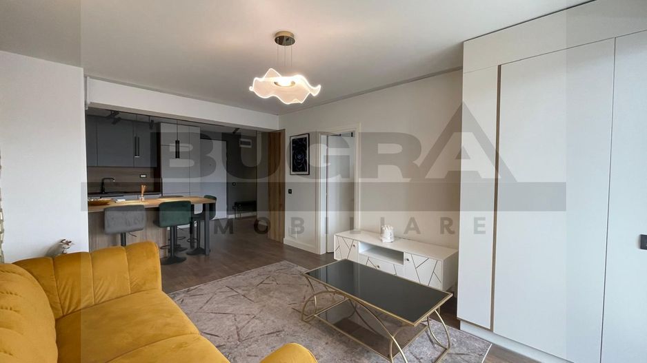 Apartament de 3 camere ultrafinisat, 72mp, parcare, zona Golden Tulip - Poză 2